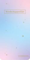 Boodschappenlijst - Pastel Galaxy - thumbnail