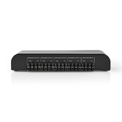 Nedis Speaker Control Box | 4 poorten | Terminal Schroeven | 4-16 Ohm | 200 W | 1 stuks - ASWI2614BK ASWI2614BK Nedis Speaker Control Box | 4 poorten | Terminal Schroeven | 4-16 Ohm | 200 W | 1 stuks - ASWI2614BK ASWI2614BK