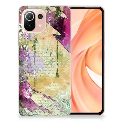 Hoesje maken Xiaomi Mi 11 Lite | 11 Lite 5G NE Letter Painting Hoesje maken Xiaomi Mi 11 Lite | 11 Lite 5G NE Letter Painting