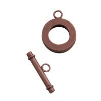 Darice • toggle clasp ring antique copper - thumbnail