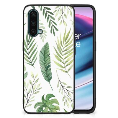 OnePlus Nord CE 5G Bloemen Hoesje Leaves