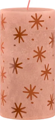 Bolsius Stompkaars Rustic Silhouette Caramel - 13cm