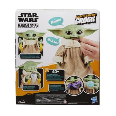 Hasbro star wars - galactic snackin' grogu speelfiguur