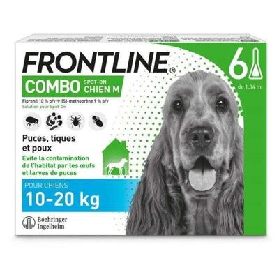 FRONTLINE Hondencombo 10-20kg - 6 pipetten
