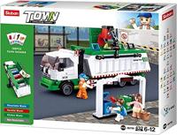 Sluban Garbage Truck bouwstenen set (M38-B0780) - thumbnail