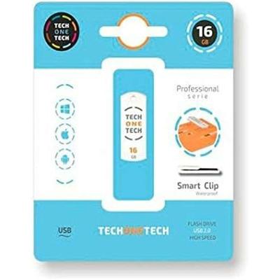 USB stick Tech One Tech Pro Smart Clip 16 GB USB stick Tech One Tech Pro Smart Clip 16 GB