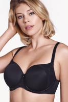 Zwarte softcup bh Lisca Evelyn met beugel F - H - thumbnail