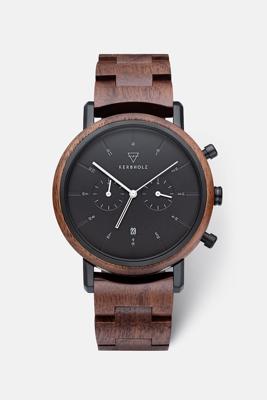 Kerbholz Johann bruin/zwart horloge Kerbholz Johann bruin/zwart horloge