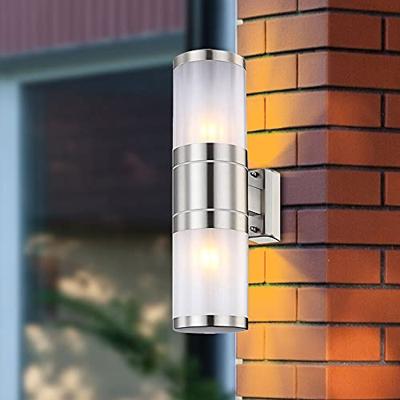 Globo RVS buitenlampXeloo 2x E27 - 32014-2