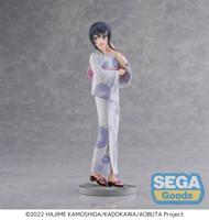 Rascal Does Not Dream of Bunny Girl Senpai Luminasta PVC Statue Mai Sakurajima Yukata 22 cm - thumbnail