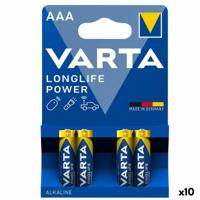 Batterijen Varta AAA LR03 1,5 V (10 Stuks) - thumbnail