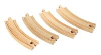 BRIO World Lange gebogen rails - thumbnail