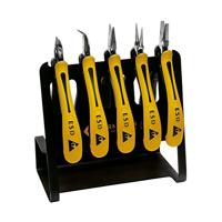 BERNSTEIN Tools for Electronics 3-650-V ESD Tangenset 5-delig - thumbnail