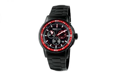 MOMO Design Pilot MD2164BK-40 Horloge Heren 46mm 5 ATM