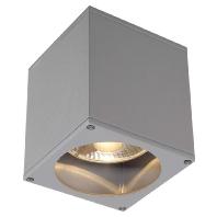 SLV Plafond- wandspotBig Theo Ceiling Out GU10 15cm zilvergrijs - 229554