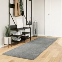 Vloerkleed PAMPLONA shaggy hoogpolig modern 80x250 cm groen - thumbnail