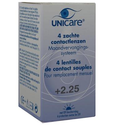 Unicare Maandlenzen +2.25 (4 st) Unicare Maandlenzen +2.25 (4 st)