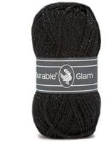 Durable Glam 325 Black - Haakgaren / Breigaren - thumbnail
