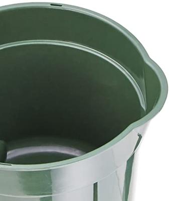 Voerbak kunststof hangon groen 8l