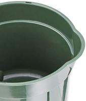 Voerbak kunststof hangon groen 8l - thumbnail