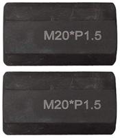 KS Tools 460.1775 Draadadapterset M20x1,5x65mm, 2-delig - thumbnail