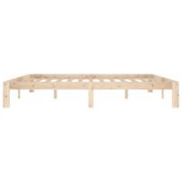 Bedframe massief grenenhout 200x200 cm - thumbnail