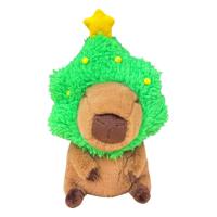 Capybara Plush Figure Capybara with Christmas Tree 32 cm - thumbnail