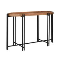 Wandtafel Home ESPRIT Hout Metaal 115 x 40 x 75 cm - thumbnail
