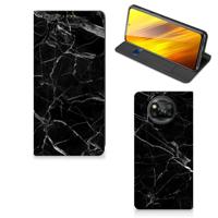 Xiaomi Poco X3 Pro | Poco X3 | Standcase | Marmer Zwart - Origineel Cadeau Vader - thumbnail