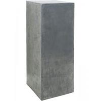 Plantenzuil aluminium beton look 35x35x90 cm - thumbnail
