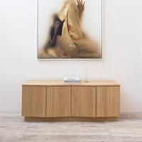 WOOOD TV-meubel 'Zuma' Eikenhout, 133cm - thumbnail