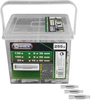 Connex Holle Wand Plug 6+8+10Mm Box 255St - B30011 - thumbnail