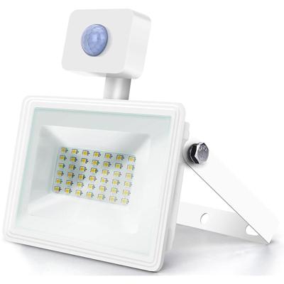 LED Bouwlamp met Sensor 30W - Natuurlijk Wit 4000K - IP65 Waterdicht