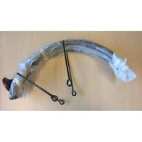 Kickbike rear mudguard freeride black - thumbnail