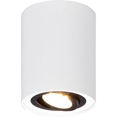 LED Plafondspot Rond Mat Wit Aluminium - GU10 Fitting