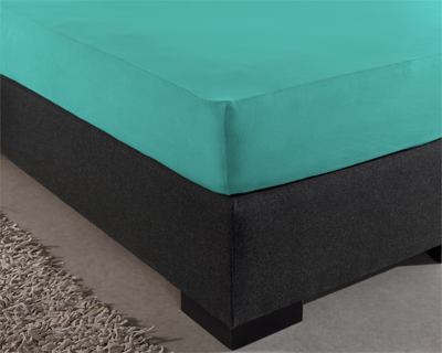 Dreamhouse Hoeslaken Dubbel Jersey Turquoise