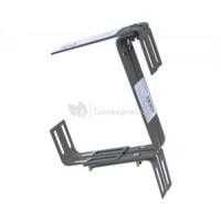 Balkonhaak type C antraciet - 2 stuks - thumbnail