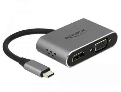 DeLOCK USB-C > HDMI + VGA adapter