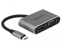 DeLOCK USB-C > HDMI + VGA adapter - thumbnail