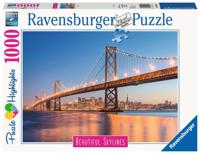 Ravensburger - Puzzle 1000 - Beautiful Skylines - Oakland Bay Bridge (10214083) - thumbnail
