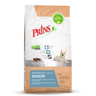 Prins ProCare Mini Senior Support hondenvoer 3 kg Prins ProCare Mini Senior Support hondenvoer 3 kg