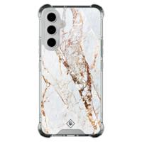 Samsung Galaxy A54 shockproof hoesje - Marmer goud - thumbnail