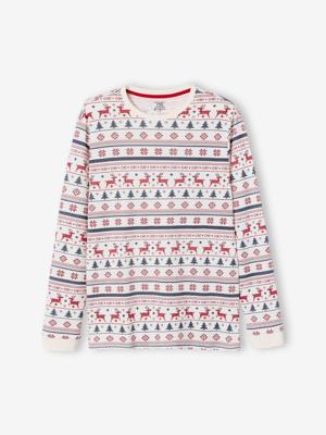 2-delige herenpyjama familie Kerstmis nachtblauw