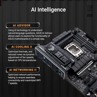 ASUS TUF GAMING Z890-PLUS WIFI Intel Z890 LGA 1851 (Socket V1) ATX