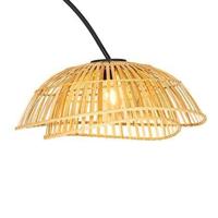 QAZQA Lampenkap naturel bamboe - Pua - thumbnail
