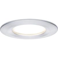 Paulmann Nova Inbouwlamp voor badkamer LED Energielabel: G (A - G) LED 6 W IP44 Aluminium (gedraaid) - thumbnail