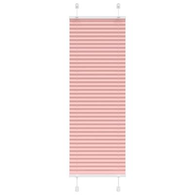 Pliss rolgordijn 45x150 cm stofbreedte 44,4 cm polyester roze