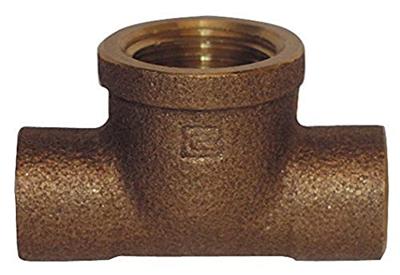 Cornat Cu-Soldeer T-Stuk 18X1/2Vx18Mm - T5130G1812 Cornat Cu-Soldeer T-Stuk 18X1/2Vx18Mm - T5130G1812