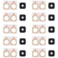 10 stuks Back Camera lenscover met Sticker voor Galaxy A5 (2018) / A8 (2018) / A530 - thumbnail