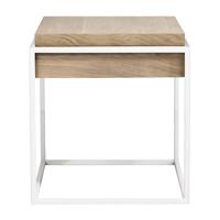 Ethnicraft Monolit Bijzettafel Wit Small - thumbnail
